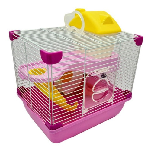 Sunny Jaula Hamster Land Little Princess Cage Sp3639 28.9x22.2x30.1 Cm Hamster Raton Jerbo Comedero Bebedero Ruedita