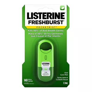 Listerine Freshburst Pocketmist Mist Travel Size Menta 7.7ml