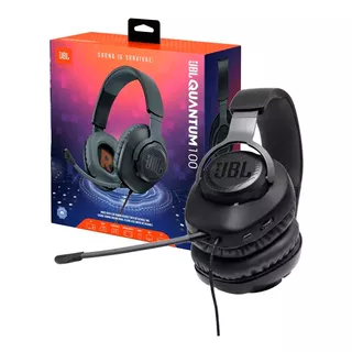 Headset Gamer Jbl Quantum 100 Over Ear Jack 3.5mm P3