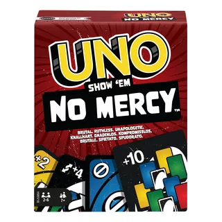 Uno Juego De Cartas No Mercy