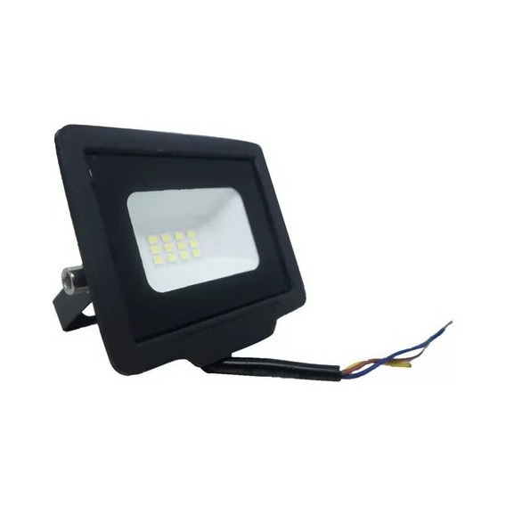 Reflector Proyector Candela Led 10w Alta Potencia Luz Fría Exterior Jardín