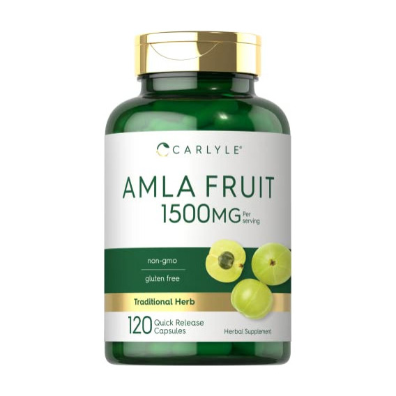 Suplemento Carlyle Amla Fruit 1500 Mg 120 Cápsulas Sin Ogm