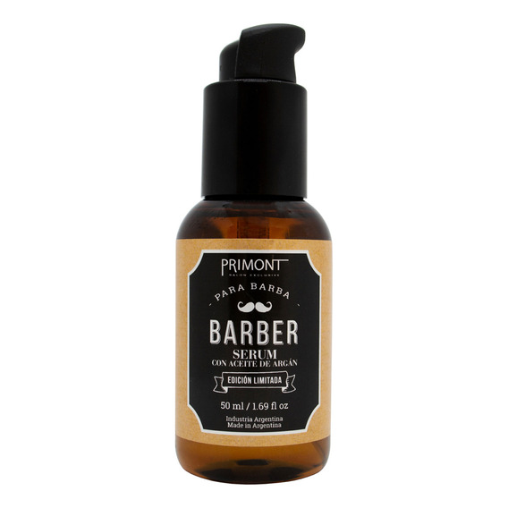 Primont Barber Serum De Barba Con Aceite Argan Barberia 20ml