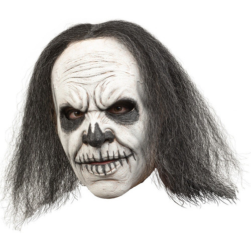 Máscara De Caníbal Voodoo Witch Doctor Disfraz Halloween Color Blanco
