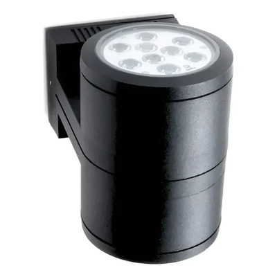 Exterior Aplique Bidireccional Ar111 Negro Aluminio D103/19 Negro