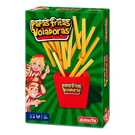 Juego Papas Fritas Voladoras Didacta - Vamos A Jugar