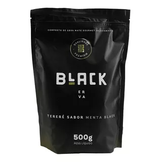 Erva Mate Terere Black 500g - Sabor - Menta Black