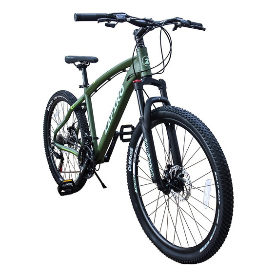 Bicicleta Zafiro Mtb Rain Aro 26'' Verde Mate