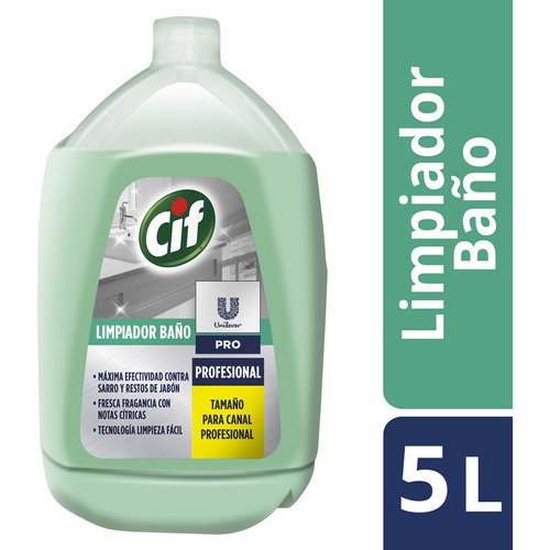 CIF Limpiador Baño Profesional 5L