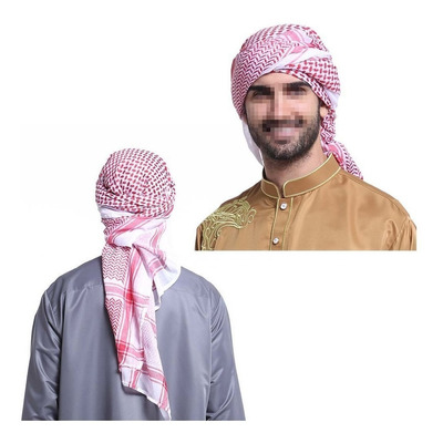 Diadema  140 *140 Cm Para Hombres Musulmanes Turbante Árabe