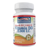 Vitamina D3 2000 Iu 100 Softgels - Unidad a $331