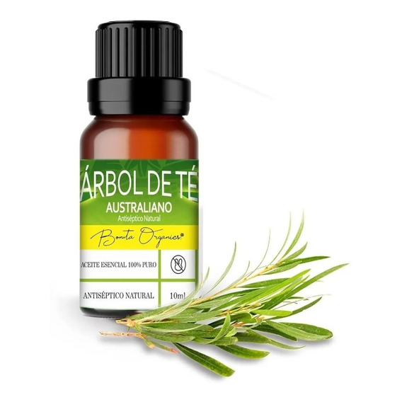 Aceite Esencial De Árbol De Té Antimicotico 100 % Natural
