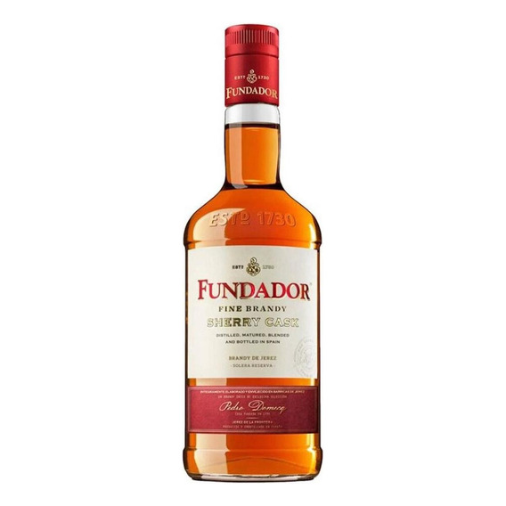 Brandy Fundador Sherry Cask 700 Ml