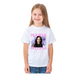 Remera Sublimada Niños Niñas - Maria Becerra 001