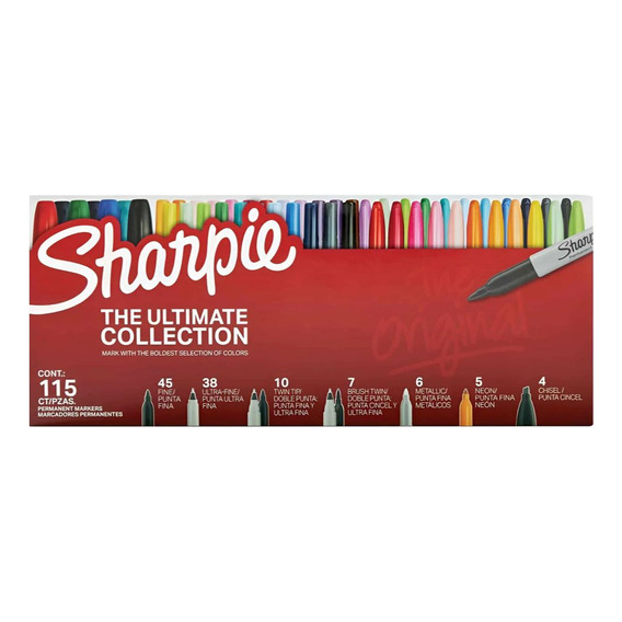 Set 115 Marcadores Sharpie The Ultimate Collection