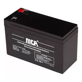 Bateria 12v 7ah Para Alarmas Cercos Ups Lamparas Recargables