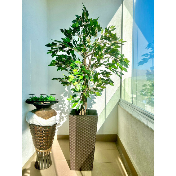 Planta Artificial Ficus Premium 120 Cm. / Arbusto Real