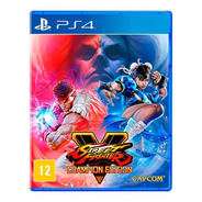 Jogo Street Fighter V Champion Edition - Ps4 Mídia Física