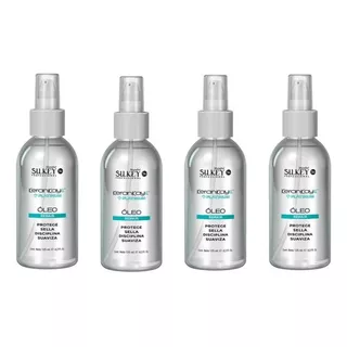 Pack X 4 Óleo Perfil Repair Kerankaye Platinum Silkey 125 Ml