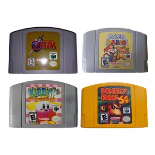 Zelda: Ocarina + Paper Mario + Kirby ´+ Donkey Kong 64 R-pr0