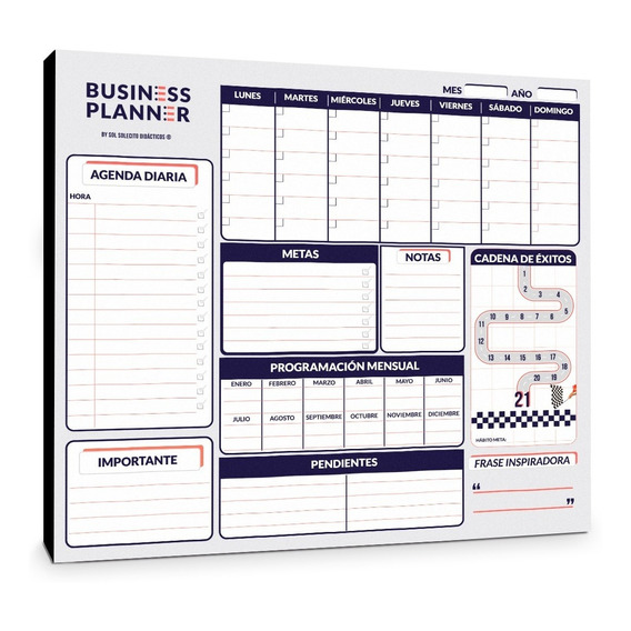 Tablero Planeador Business Planner 