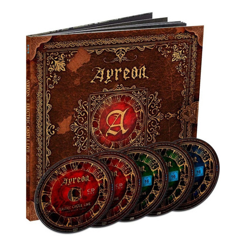 Ayreon Electric Castle Live And Other Tales 2cd+2dvd+blu-ray