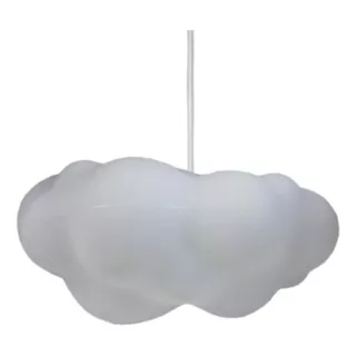 Luminária Pendente Decorativa Quarto Infantil Nuvem Fluffyy