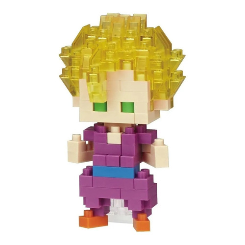 Nanoblock Dragon Ball Z Gohan Ssj2, Bloques De Construcción