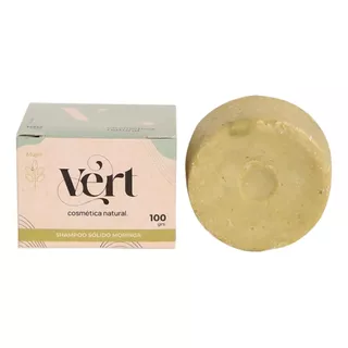 Shampoo Sólido Natural Vegano Fortalecedor Moringa Organica