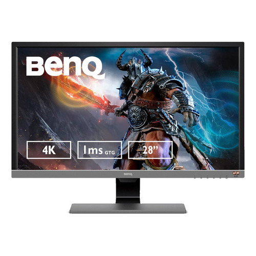 Monitor gamer BenQ EL2870U led 27.9" gris metalizado 100V/240V