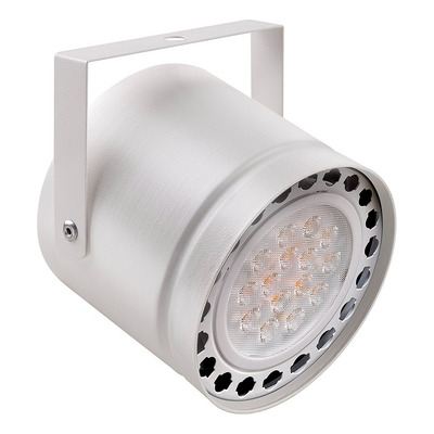 Riel 1 Metro 4 Luces Spot Cilindro Blanco Apto Led Ar111