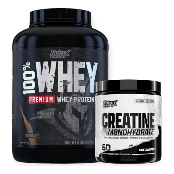 Pack Proteina 100% Whey Premiun 5lb +creatina Drive- Nutrex