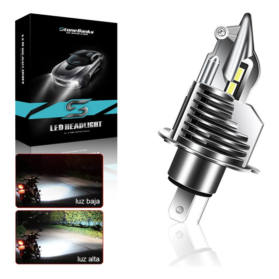 Foco Led Moto Italika 125z 150z 200z 250z 12000lm H4 Hs1 Csp