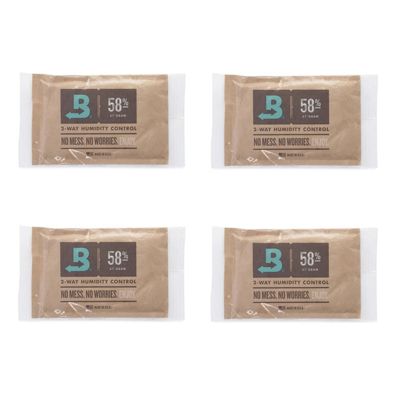 X4 Boveda 58% 67g Regulador Humedad Cosecha Curado Original