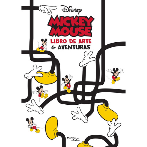 Mickey Mouse. Libro de arte & aventuras, de Disney. Serie Disney Editorial Planeta Infantil México, tapa blanda en español, 2018