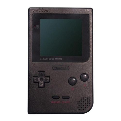 Nintendo Game Boy Pocket Standard color  negro