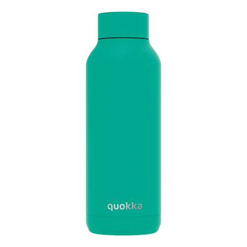 Botella Termica Acero Inoxidable Lisa 510ml Quokka Solid Color Verde agua