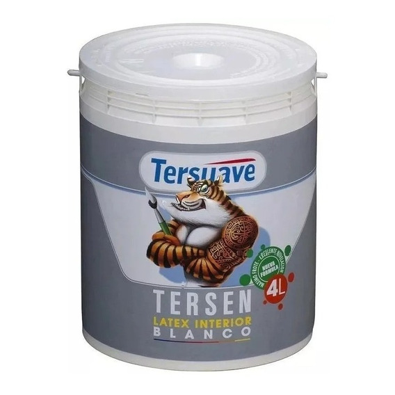 Tersen Latex Interior Blanco 4lt Tersuave Ambito