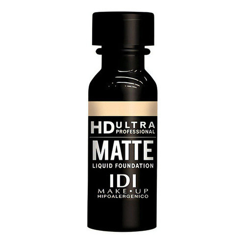 Base de maquillaje en loción IDI HD Ultra Base HD Ultra Matte Matte tono true beige - 20g