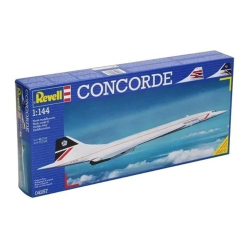 Kit de avión Revell Concorde British Airways 1/144, 04257