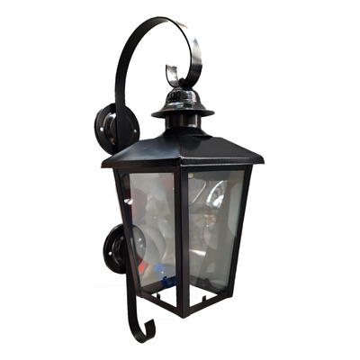 Farol Colonial Rústico Nacional Hierro Apto Led 5180