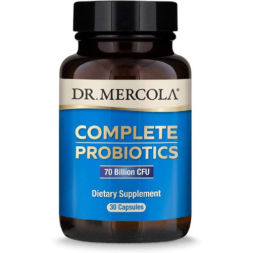 Probióticos Completos 70 Mil Millones Dr. Mercola 30 Capsula Sabor Neutro