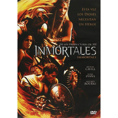Inmortales Immortals Henry Cavill Pelicula Dvd