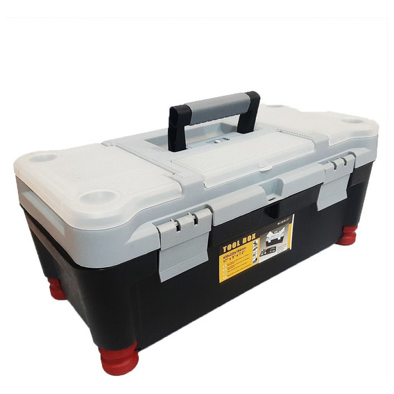 Caja Herramientas Tool Box 25'' Con Bandeja Organizadora