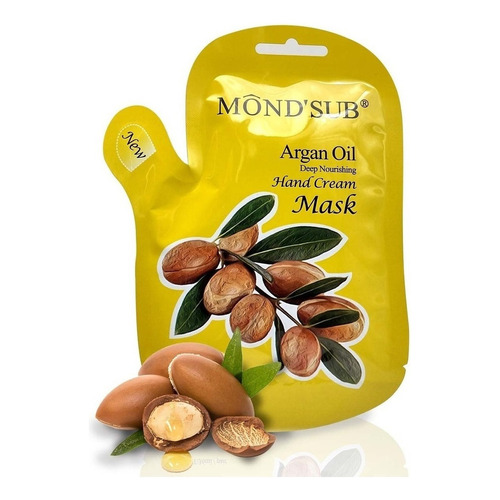 Pack 10 Mascarillas Hidratante Manos Argan Oil Mondsub