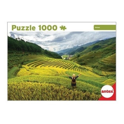 Puzzle Rompecabezas Paisajes Del Mundo 1000 Pzs Antex Lelab Modelos Vietnam