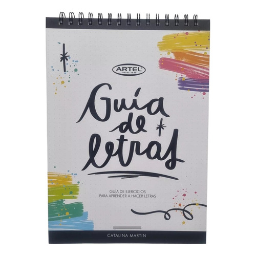 Libro Lettering Guia De Letras Tapa Dura Artel Color Multicolor