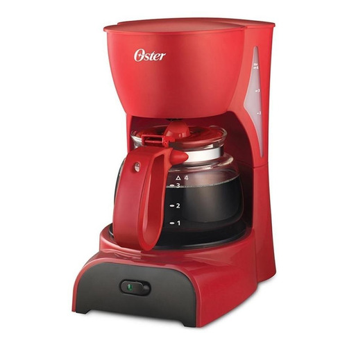 Cafetera Oster BVSTDCDR5 semi automática roja de goteo 127V