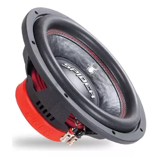 Subwoofer Spider 12 Pulgadas Doble Bobina 4 Ohms 1500w Color Negro