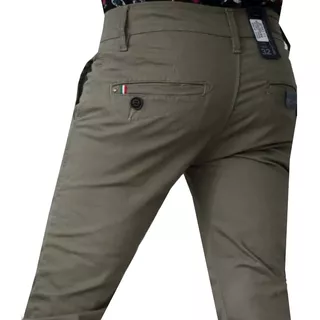 Pantalón Hombre De Vestir Slim Fit De Moda A